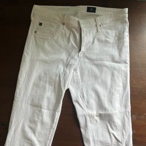 Adriano Goldsmied Women's White Jeans Size 29R Skinny